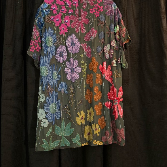 Free People Multicolor Floral Embroidered Mini Dress - Picture 3 of 9